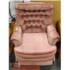 Image 1 : MEMPHIS SWIVEL/ROCKER CHAIR - SALMON COLOUR