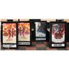 Image 1 : GROUP OF 4 STAR WARS COLLECTIBLE POSTERS W/LIGHT