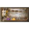 Image 1 : BOX OF CANDY MAKING MOLDS AND CANDY CUPS