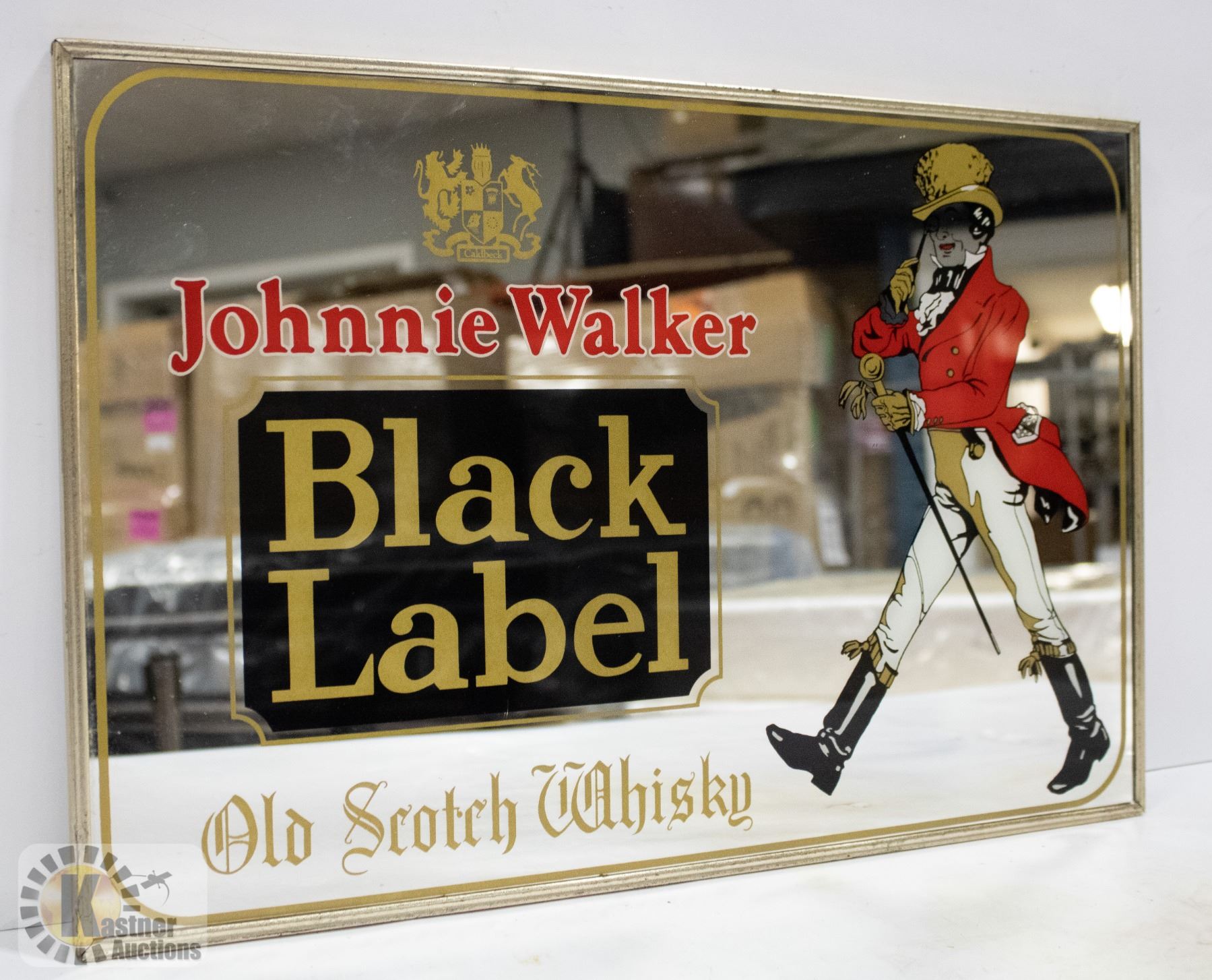 JOHNNIE WALKER BLACK LABEL SIGN ADVERTISING - Test Site