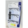 Image 1 : FOSTER GRANT READING GLASSES 3 PACK +2.50