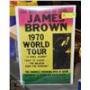 Image 1 : 1970 JAMES BROWN CONCERT POSTER - REPRODUCTION