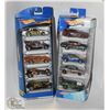 Image 1 : 10 NEW VINTAGE HOT WHEELS - 5 CAR GIFT PACKS X 2 C