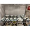 Image 1 : Royal Doulton - Reflection - China set - plates, bowls, tea cups, serving dishes, cream & Sugar, gra