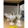 Image 1 : Hobnail Milk Glass - 6 pieces - Excellent Condition - unknown manufacturer