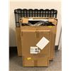 Image 1 : Amazon Basics Foldable Metal Pet Dog Exercise and playpen plus PetMaker Wooden Dog Gate and Plastic 
