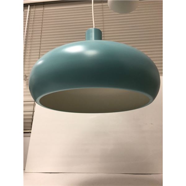 【廃盤・希少色】✨️IKEA VÄXJÖ ヴェクショー ブルー LED一体型 Ikea VAXJO Hanging Light Fixture - Blue