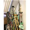 Image 2 : From the Hockey Show - Large Group of Sporting Equipment - Sticks, Lacrosse Sticks, Crutches, Skis a