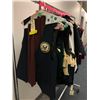 Image 2 : Large Group of Movie Set Clothing - Suit Vests and some neckties - approx. 100 pieces
