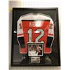 Image 1 : Tim Kerr Signed Framed Jersey - approx. 34 1/2 x 42 1/2in