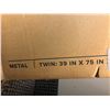 Image 2 : ZINUS - Twin Metal Bed Frame -14in -  Lorelei