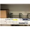 Image 1 : MOEN Snap and Secure Magnetic Shower Rod plus Black Wire Bath Shelves and two boxes of Peel & Stick 
