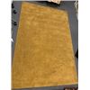 Image 1 : Area Carpet - Dark Yellow - 52in x 78in - New Ikea Carpet