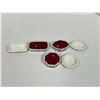 Image 2 : Group of three collectible Music Boxes from Franklin Porcelain - Songs are on the Lids from the Worl