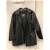 Image 2 : Two Men's Black Leather Jackets (Hyde Park and Unknown) - One M and the other Size 52