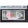 Image 1 : ND (1980-91),Kwait,10 Dinars, Cancelled Contraband Note HJ/70 055022,PMG 64EPQ