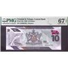 Image 1 : 2020,Trinidad & Tobago,10,Dollars AD692703,PMG 67EPQ