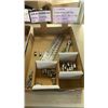 Image 1 : 2 TRAYS OF SOCKETS - 1/4 INCH AND 3/8 INCH DRIVE, RATCHETS, HOLDERS, EXTENSIONS