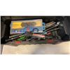 Image 2 : LACK TOOLBOX WITH TOOLS - TIMING LIGHT, SPECIALTY TOOLS, ELECTRICAL WIRE STRIPPER