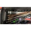 Image 3 : LACK TOOLBOX WITH TOOLS - TIMING LIGHT, SPECIALTY TOOLS, ELECTRICAL WIRE STRIPPER
