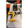 Image 2 : DEWALT CORDLESS DRILL WITH BATTERY AND CHARGER AND 3 IN 1 AIR COMPRESSOR