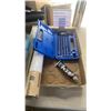 Image 2 : 2 TRAYS OF NEW AND USED ITEMS - RATCHETING BIT SET, GASKET SEALER, BUNGEE CORDS, LOCK DEICER, CAR SE