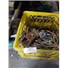 Image 2 : CRATE OF TRAILER HITCH AND TIRE CHAINS