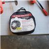 Image 2 : 2 SETS OF TIRE CHAINS, BAR STOOL SEAT AND WINE CORKER