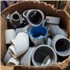 Image 2 : 2 BOXES OF LARGE FIRE RETARDANT PVC FITTINGS