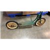 Image 2 : VINTAGE MID CENTURY HARD RUBBER WHEEL SCOOTER