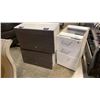 Image 1 : 2 ABOVE DESK WALL MOUNT CABINETS AND UNDER DESK PEDESTAL