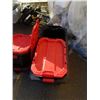 Image 2 : 4 HUSKY STORE AND STACK TOTES WITH LIDS