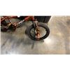 Image 8 : RED ILLUSION SUPERCYCLE KIDS BIKE WITH TRAINING WHEELS AND COPPER AVIGO KIDS BIKE WITH PEGS