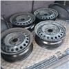 Image 1 : 4 HONDA 15 x 6 5-4 1/2 5 BOLT 15" WHEEL RIMS