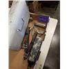 Image 2 : BOX OF DOT MOTORCYCLE HELMET WITH STIRRUPS AND SHOP HEATER WOIRKING