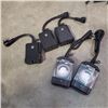 Image 1 : 3 AS NEW WIFI INDOOR OUTDOOR DOUBLE WIFI OUTLETS AND 2 ELECTRIC OUTLET TIMERS
