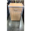Image 1 : ROLLING 1 DRAWER MICROWAVE CABINET 33" X 20" X 16"