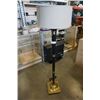 Image 1 : BLACK AND BRASS FLOOR LAMP