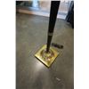 Image 2 : BLACK AND BRASS FLOOR LAMP