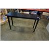 Image 1 : BLACK HALL TABLE