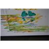 Image 8 : HAND SIGNED AND NUMBERED LIMITED EDITION PRINT AND WATERCOLOR PAINTING