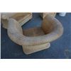 Image 8 : WICKER LOVESEAT AND 2 ARMCHAIRS