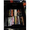 Image 2 : 3 TOTES OF DVD PLATER, DVDS,CDS, GAMES AND MUSIC CDS
