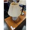 Image 2 : BRASS AND BLACK TABLE LAMP AND JUG TABLE LAMP