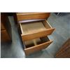 Image 9 : PAIR OF TEAK 3 DRAWER NIGHTSTANDS