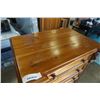 Image 2 : CARVED WOOD 7 DRAWER CHEST OF DRAWERS - 28X19X54
