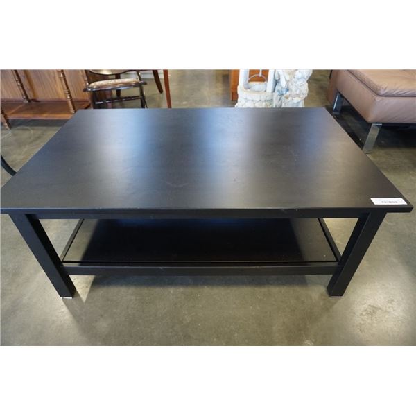 BLACK COFFEE TABLE