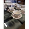 Image 2 : LOT OF JOHNSON BROS OLD ENGLISH MADE IN ENGLAND CHINA CUPS AND SAUCERS, PLATES