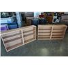Image 1 : 2 MAPLE SHELVES