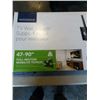 Image 2 : NEW INSIGNIA 47-90 INCH FULL MOTION TV WALL MOUNT UP TO 130LBS